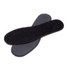 LAMBAA Summer Black Terry Insoles 1 Pair 6 Women