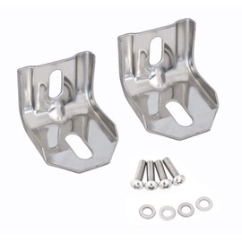 Blue Oval Industries 1983-1993 Mustang Header Panel Support Brackets - Pair