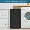 SNIGJAT Large Laundry Hamper, Tall Laundry Hamper with Sturdy Handles,