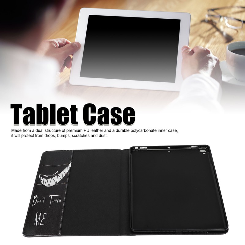 Portable Tablet PU Protective Holster 360° Universal Protection Painted Leather