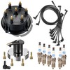 Mercruiser Thunderbolt 4.3 L V6 DISTRIBUTOR CAP ROTOR SPARK PLUG