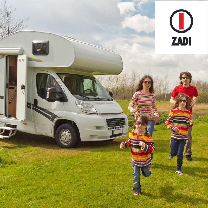 Zadi Tip Pipe Connection A Three Spokes, black