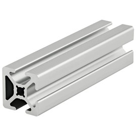 8020, 1003, 10 Series 1 Inch x 1 Inch Tri Slot Three Open Channel T-Slotted Aluminum Extrusion DIY Extruded Linear Slot Bar Rail 80/20 (Smooth, Clear Anodize, 48" Long)