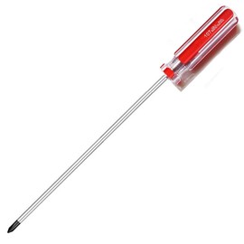 Phillips Screwdriver Long 8Inch, SKZIRI Extra Long Screwdriver With Magnetic Tip Screwdrivers Cross Head Screwdriver (8inch No.1)