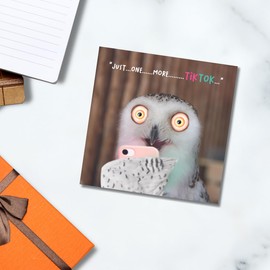 Virtual Safari, Birthday Card for Him, Male Birthday Card, Funny Birthday Card for Him