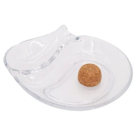 Pipe Ashtray with Knocker and Glass Pipe Rack - Leaf