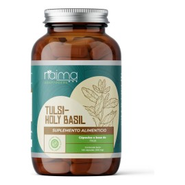Tulsi Adaptógeno 120 Cápsulas Suplemento Natural Vegano