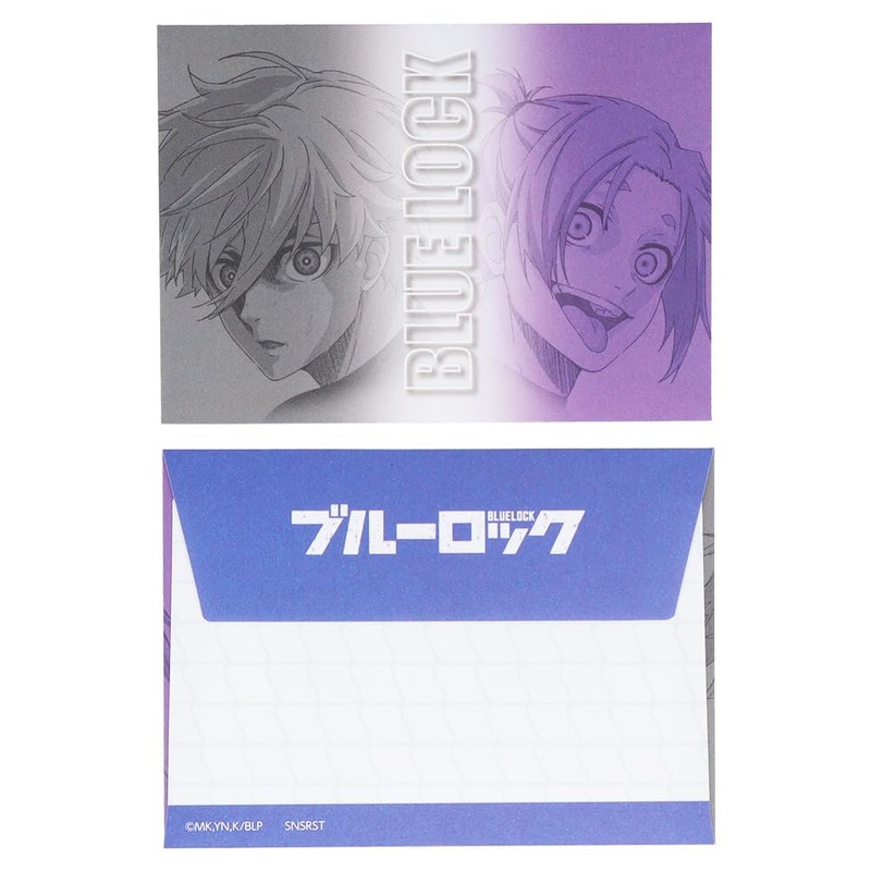 Sunstar Stationery S8907200 Blue Rock Letter Set, Mini, Seijiro Nagi