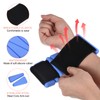 PATIKIL Adjustable Wrist Ankle Weights, 2lbs Total (1lb Each) Workout