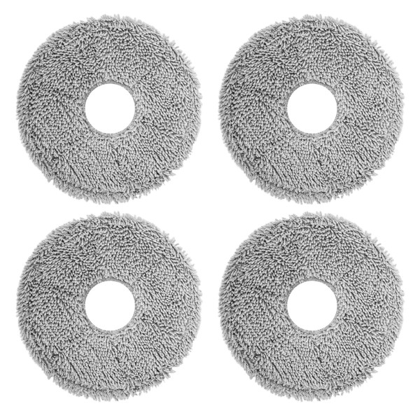 Fixbetter 4 Pcs Replacement Mop Pads for iRobot Roomba Plus