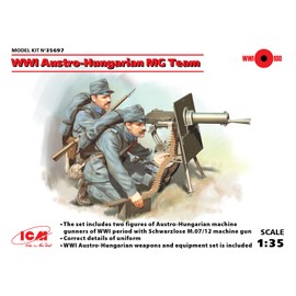 ICM 35697 Figurine WWI Austro Hungarian MG Team