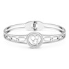 DUOWEI Cute Love Heart Cuff Bracelet Bangle Stainless Steel 18K