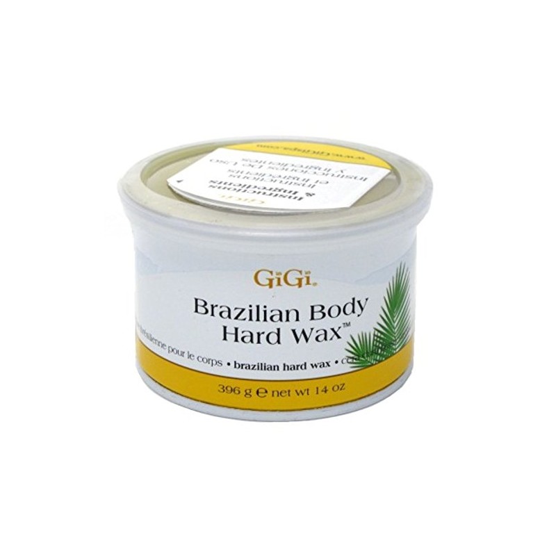 Gigi Tin Brazilian Body Hard Wax 14 Ounce (414ml) (3