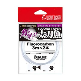 Sunline Ajiro Fluoro Taper Swordfish 18>7 1.8 ft (3 m) x 2 Bottles