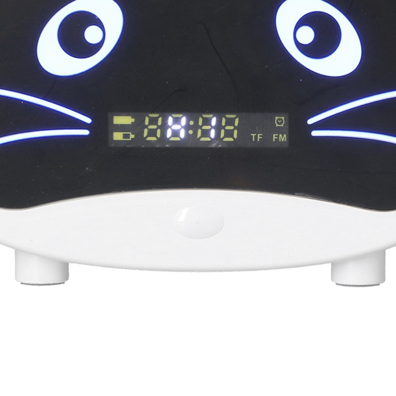 Mini Cartoon Speaker Multifunctional Cute Cat Ear Design Smart Set