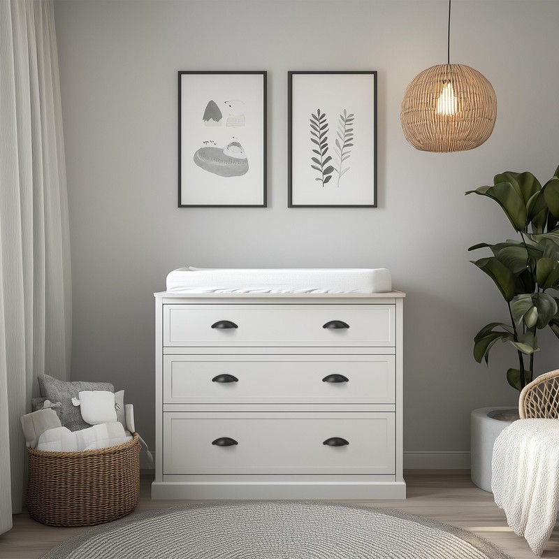 HESTIA HARDWARE 3 Pack | 2 1/2 Inch Drawer Pulls