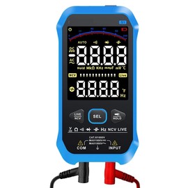 DollaTek S1 Smart Digital Multimeter 9999counts AC DC Voltage Resistance Capacitance Diode NCV Hz Live Wire Color Display Tester