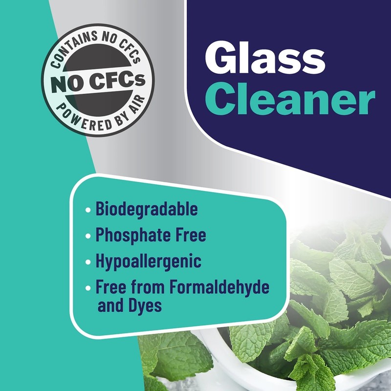 Goodbye Naturally! Glass Cleaner, Safe and Effective Natural Glass Cleaner,