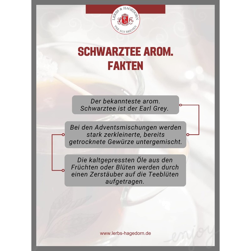 Lerbs & Hagedorn, Black Tea Lady Blue | 250 g