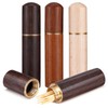 3 Pack Pocket Toothpick Holder Wood Portable Toothpick Case Waterproof