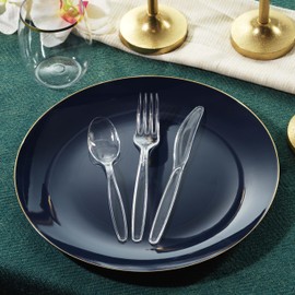 360 Count Clear Plastic Forks Heavy Duty, Premium Disposable Forks, Heat Resistant and BPA Free Plastic Silverware Utensils, Durable Plastic Cutlery Set for Parties, Picnics, Events