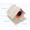Bird Feeding House, Bird Nesting Box, Assembled(Ready to USE),for Big