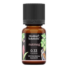 Healing Solutions Nutmeg Essential Oil - 0.33 Fluid Ounces