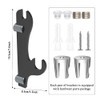 BDKMMS Wall Mount Sword Holder, Sword Hanger Display Stand mount-Sword