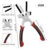 VASTOOLS Welding Accessories,5pc,Chipping Hammer 10.5", Leather Welding Gloves 13.5",6-in-1 Welpers