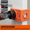 KATA 1-3/8" - 1-3/4" Door Lock Installation Kit with Large