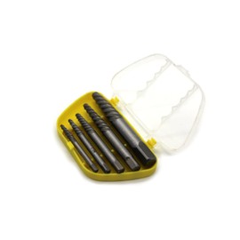 TMAX 5 pc Heavy Duty Screw Extractor Kit Damage Broken Bolt Removal Tool Set