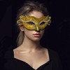 BCARICH 2024 New Masquerade Mask for Women, Metal Filigree Venetian