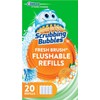 Scrubbing Bubbles Flushable Toilet Bowl Wand Cleaner Refills, Fresh Brush