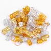 90 Piezas De Anillos De Trenza Para El Cabello, Accesorios