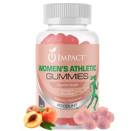 Women’s Athletic Gummies – Performance Womens Multivitamin for Active Women & Athletes | Energy, Endurance, Recovery, Immune Support | Vitamins A, C, D3, B12, Biotin, Magnesium | Vegan (60 Count)