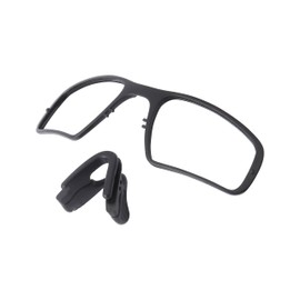 Well-aimed RX Insert Optical Adaptor/Replacement Nose Pads Compatible with ESS Crossbow Sunglasses, Comfortable Soft Rubber Nose Piece - Black