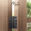 Stainless Steel Matte Black 4 inch Door Hinges,Interior Door Hinge，Heavy