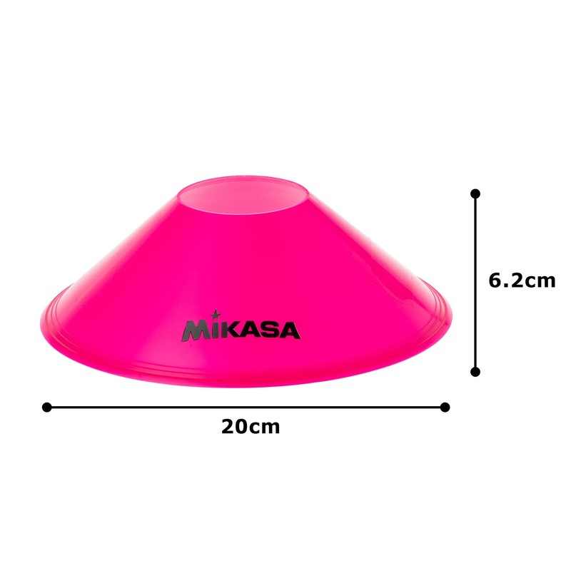 MIKASA CO10MINI-P Marker Cones, Pink, 10 Pieces
