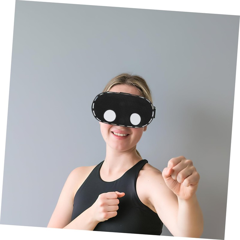 SHOWERORO Glasses Protective Cover Vr Eye Mask Cover Cloth Lens