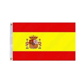 Flagmax Spain crest Flag 5ft x 3ft (90cm x 150cm)