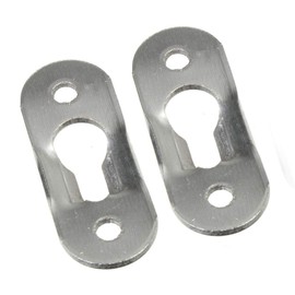 20 Pcs Keyhole Hangers Metal Fasteners for Picture Frames Mirrors Cabinet, 42 mm x 14 mm Flush Mount Hardware(no Screws)