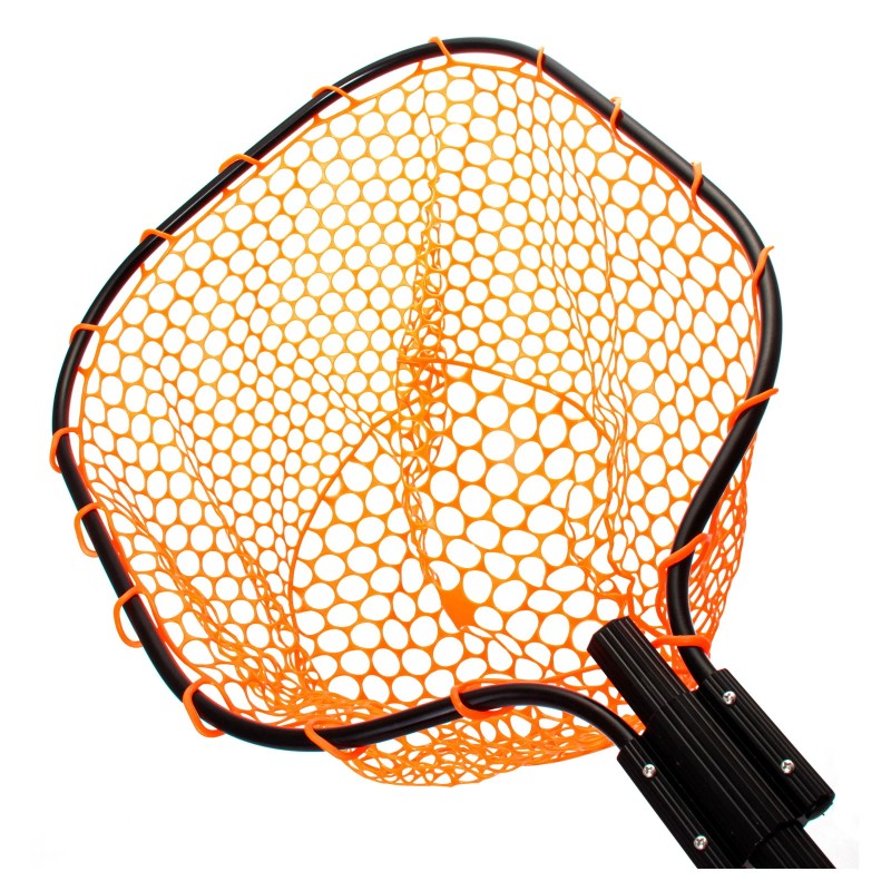 Unbranded Ozark Trail Rubber Mesh Fish Landing Net. High Visibility