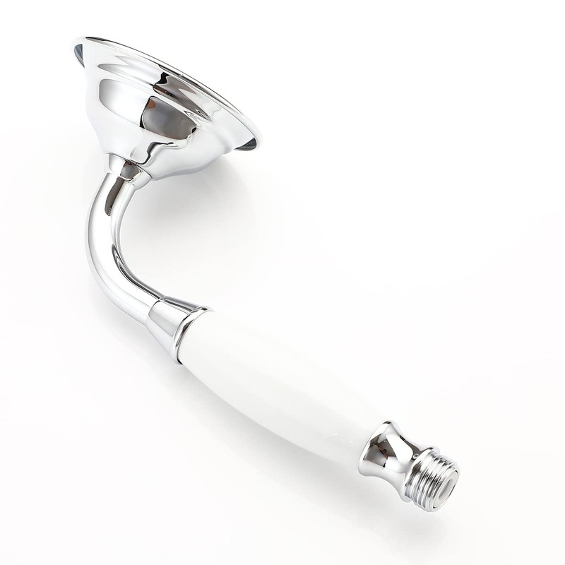 Ownace 3.3 Inch Traditional Chrome Brass Ceramics Telephone Hand Held