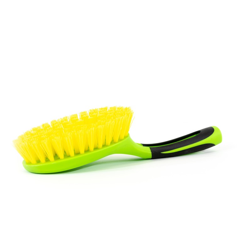 Warner Long Handle Plastic Bristle Scrub Brush