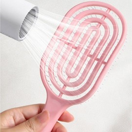 Women's Salon Hair Drying Root Volumizing Brush Brush Purple 4ea