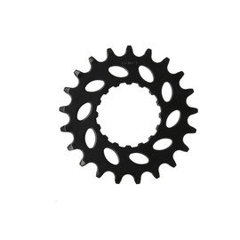 KMC Unisex Adult KB 18 E-Bike Chainring for Bosch GEN 2 Engines, 1/2 Inch x 11/128 Inch, CrMo Steel, Black, One Size