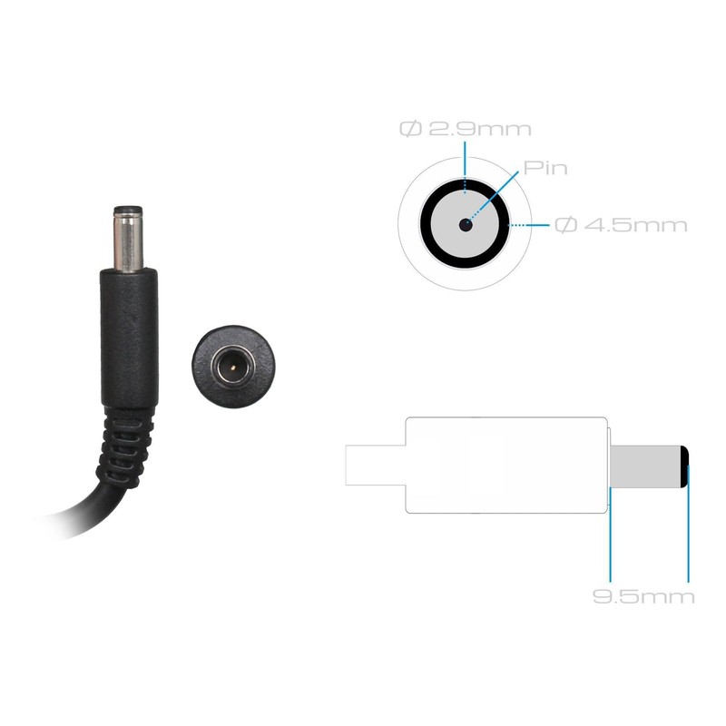 Dell Inspiron 15 (7510) Original power supply unit 65 Watt