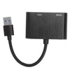 Tangxi Adaptador USB 3.0 a VGA, Convertidor de Energía para