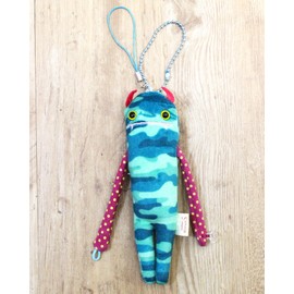 Cinnada Mokeke Goni Camouflage 2 Mascot, 2.8 x 0.8 x 5.5 inches (7 x 2 x 14 cm), Mokeke, Miscellaneous Goods, MKC2-0058TB