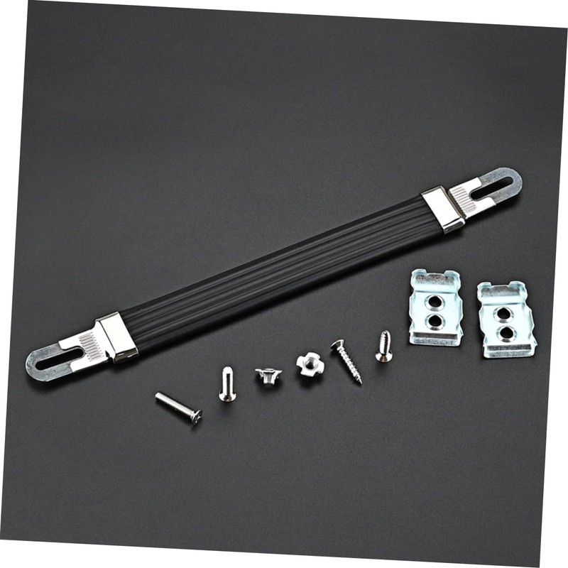 CAXUSD 2 Sets Metal Ends and Screws for Amplifier Handle